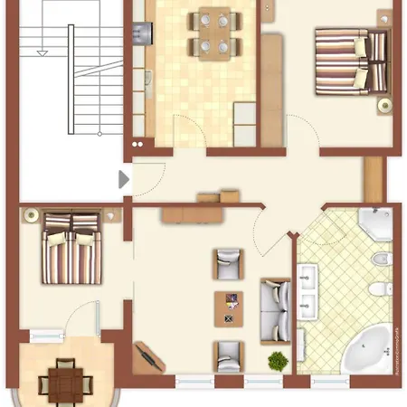 Haus Drei Schwestern, Ostseefeeling, Am Apartment *